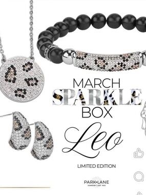Park Lane “Leo” Necklace from 3/2026 Sparkle Box! Necklace Only! BNIB!!